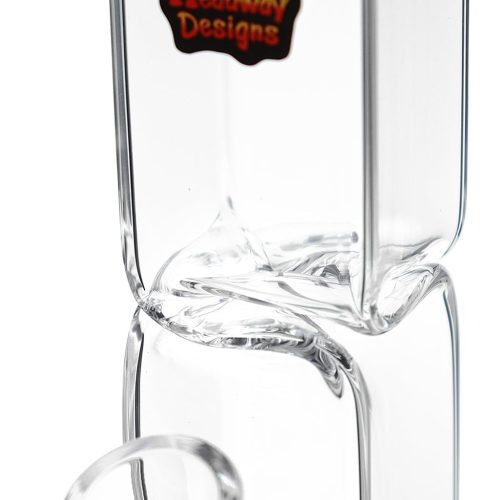 headway square glass on glass ice catcher acrylic bong 29951034228838