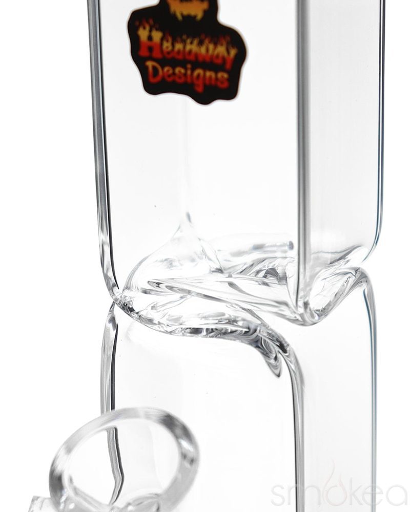 headway square glass on glass ice catcher acrylic bong 29951034228838