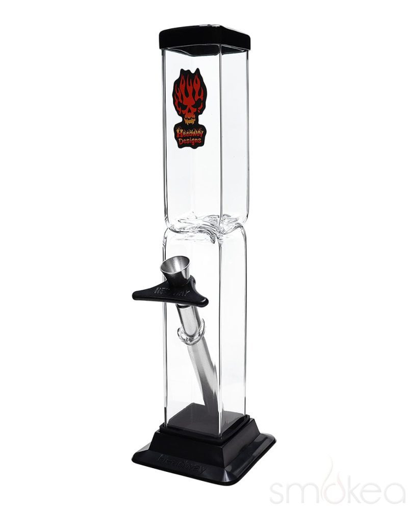 Headway Square Ice Catcher Acrylic Bong 10"