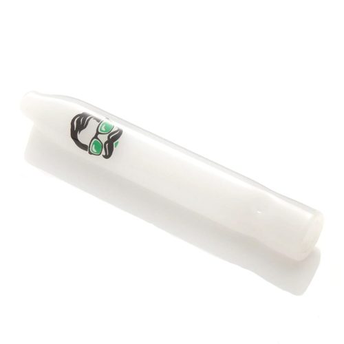 Heady Dad Glass Chillum White