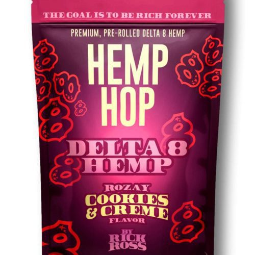 Hemp Hop by Rick Ross Delta 8 Pre-Rolls Cookies & Creme