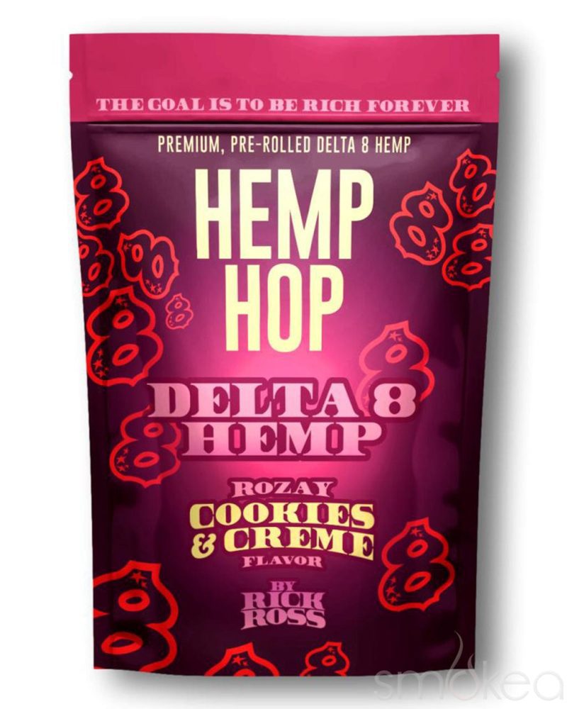 Hemp Hop by Rick Ross Delta 8 Pre-Rolls Cookies & Creme