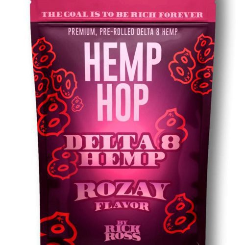 Hemp Hop by Rick Ross Delta 8 Pre-Rolls Rozay