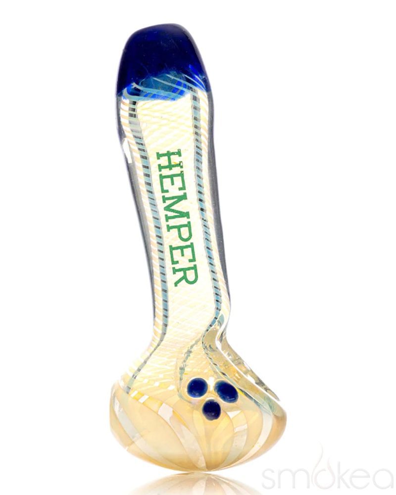 hemper color changing spoon pipe 30343637663846