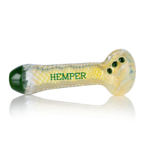 Hemper Color Changing Spoon Pipe Green