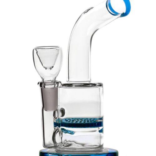 Hemper Honeycomb Disc Bong Blue