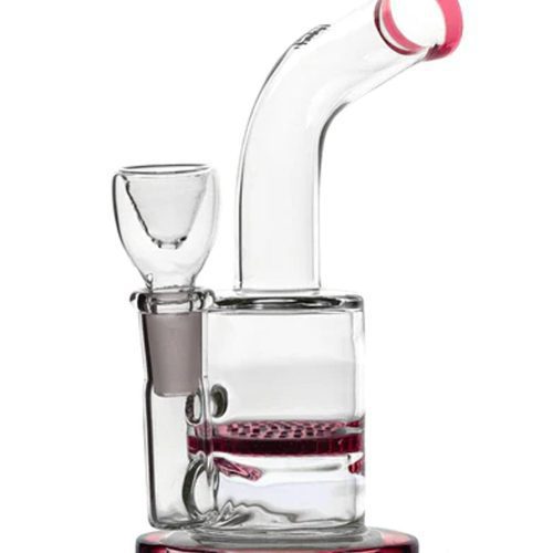 Hemper Honeycomb Disc Bong Pink