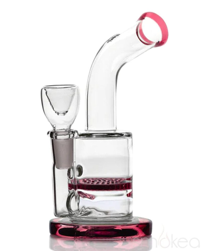 Hemper Honeycomb Disc Bong Pink