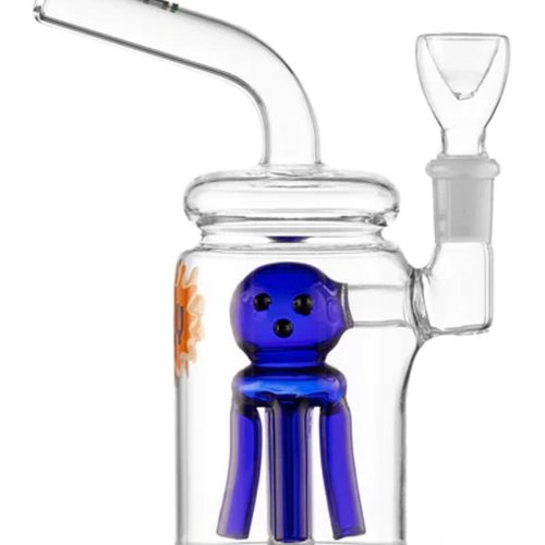 Hemper Jellyfish Jar Bong Blue