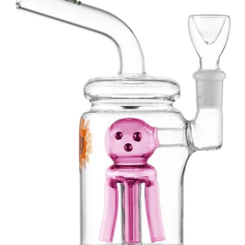 Hemper Jellyfish Jar Bong Pink