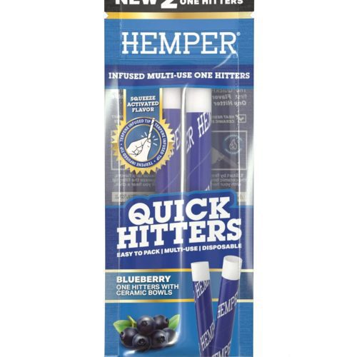 Hemper Quick Hitters Disposable One Hitters (2-Pack)