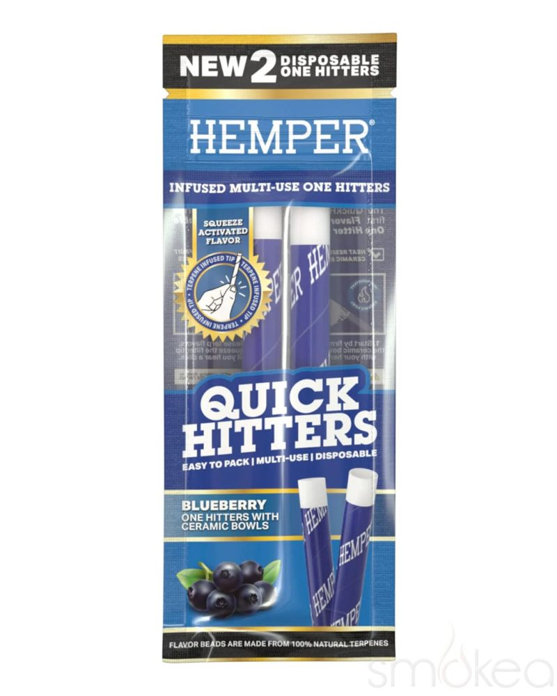 Hemper Quick Hitters Disposable One Hitters (2-Pack)