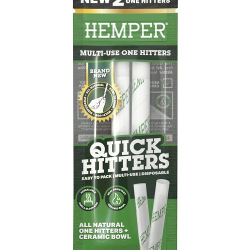 Hemper Quick Hitters Disposable One Hitters (2-Pack)