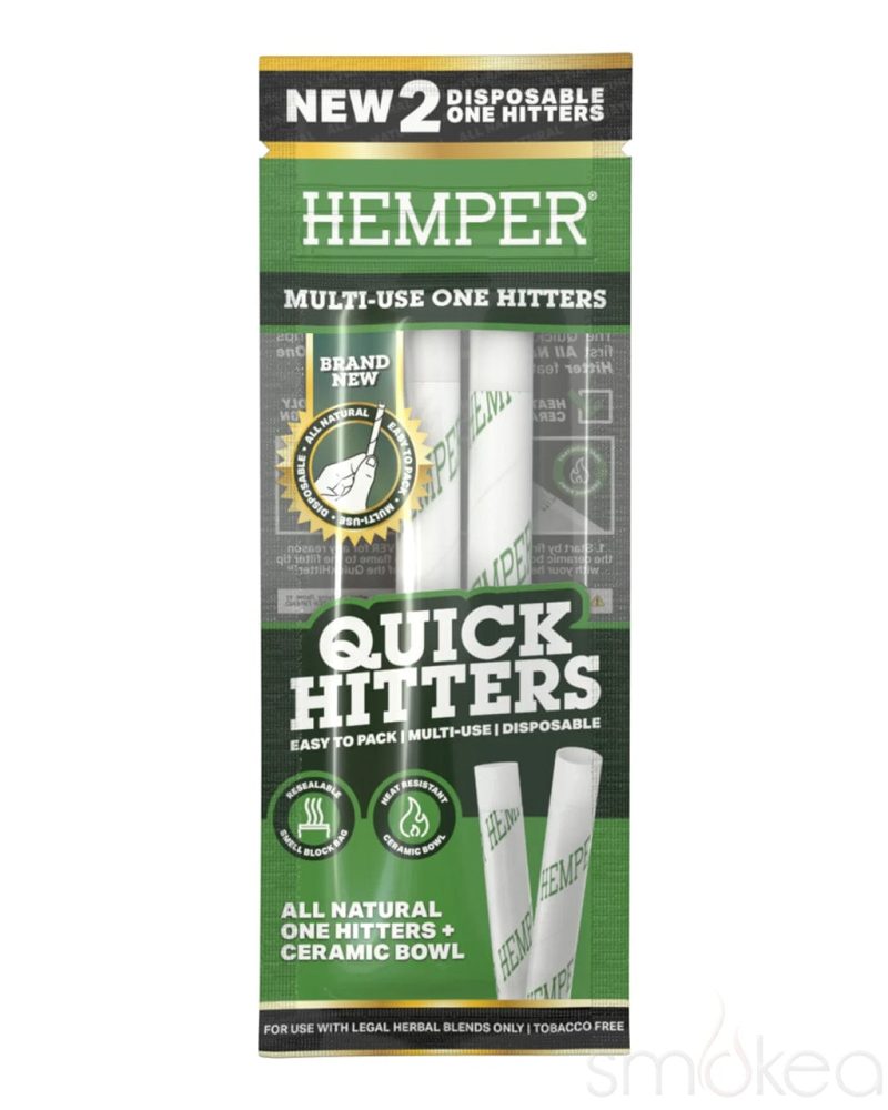 Hemper Quick Hitters Disposable One Hitters (2-Pack)