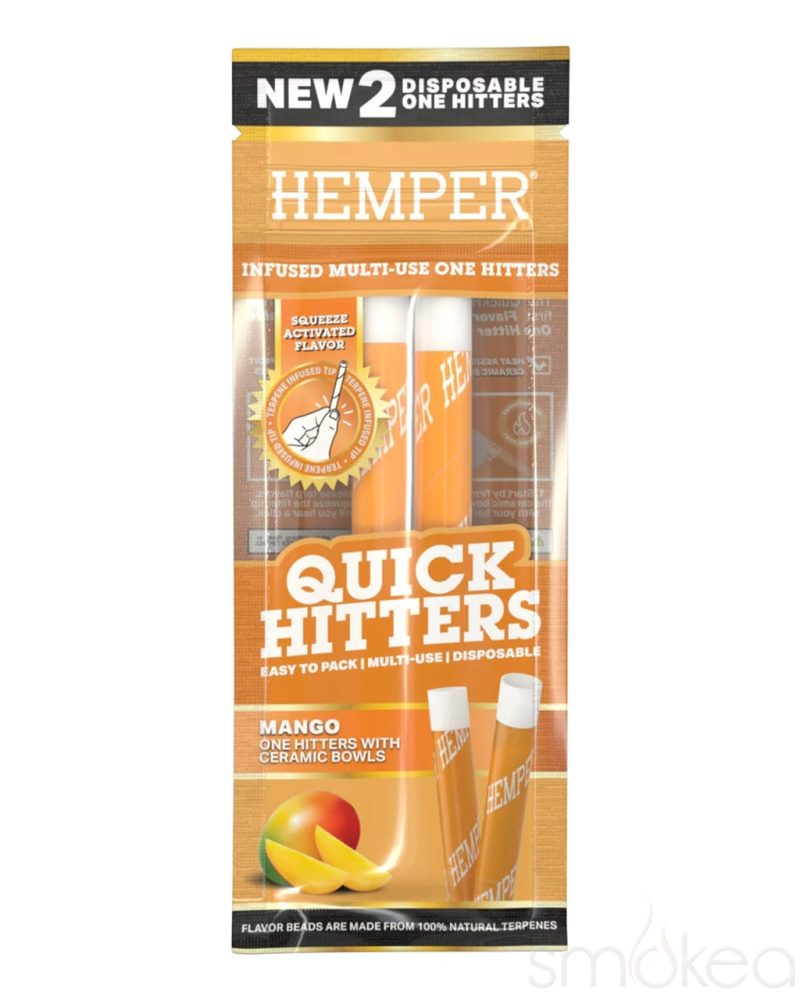 Hemper Quick Hitters Disposable One Hitters (2-Pack)