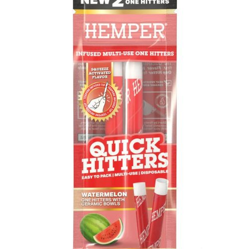 Hemper Quick Hitters Disposable One Hitters (2-Pack)