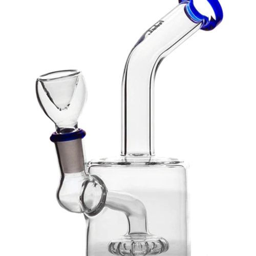 Hemper Showerhead Puck Bong Blue