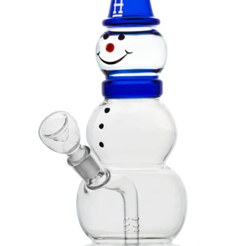 Hemper Snowman Bong Blue