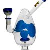 Hemper Spotted Egg Bong Blue