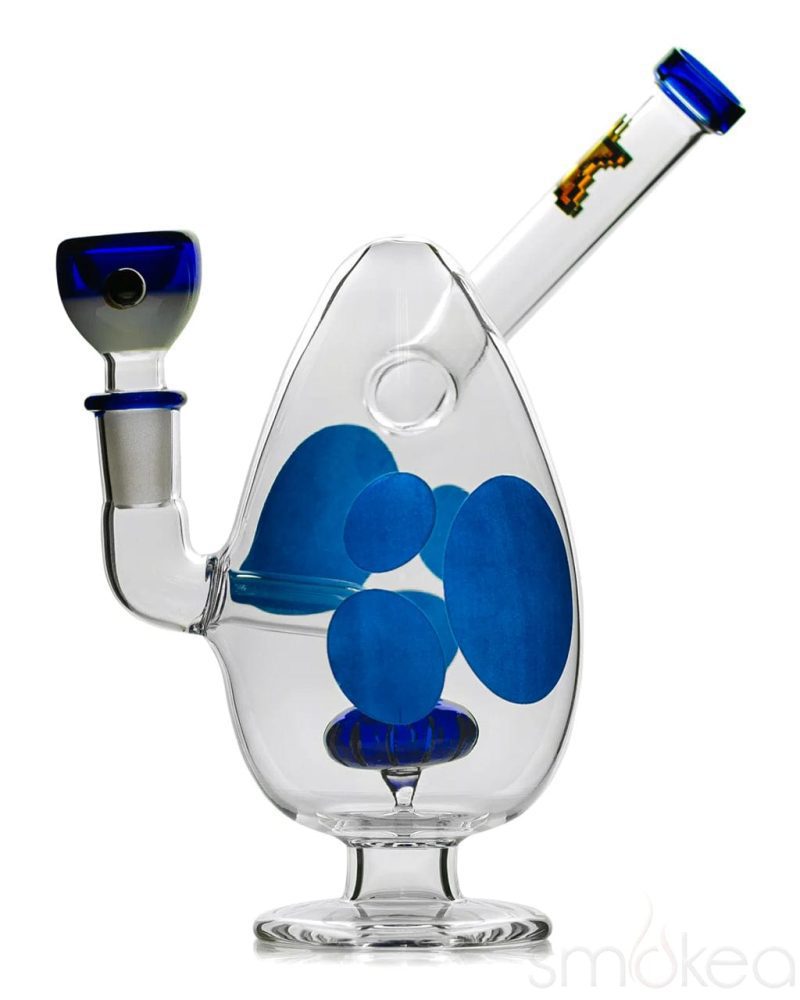 Hemper Spotted Egg Bong Blue