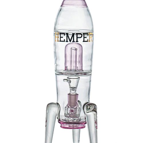 Hemper XL Rocket Ship Bong Pink