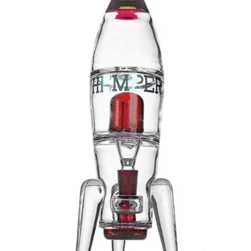 Hemper XL Rocket Ship Bong Red