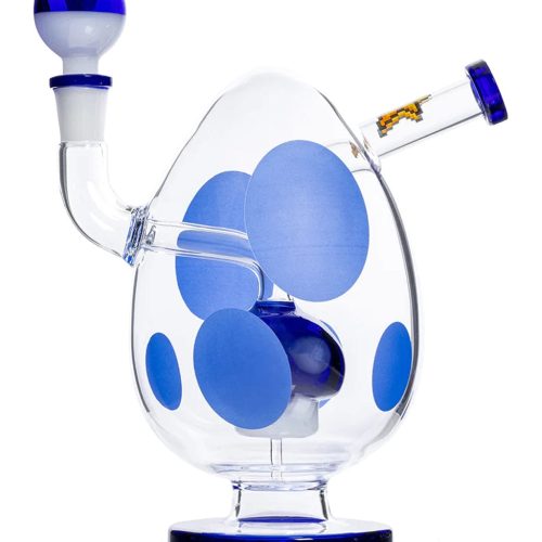 Hemper XL Spotted Egg Bong Blue