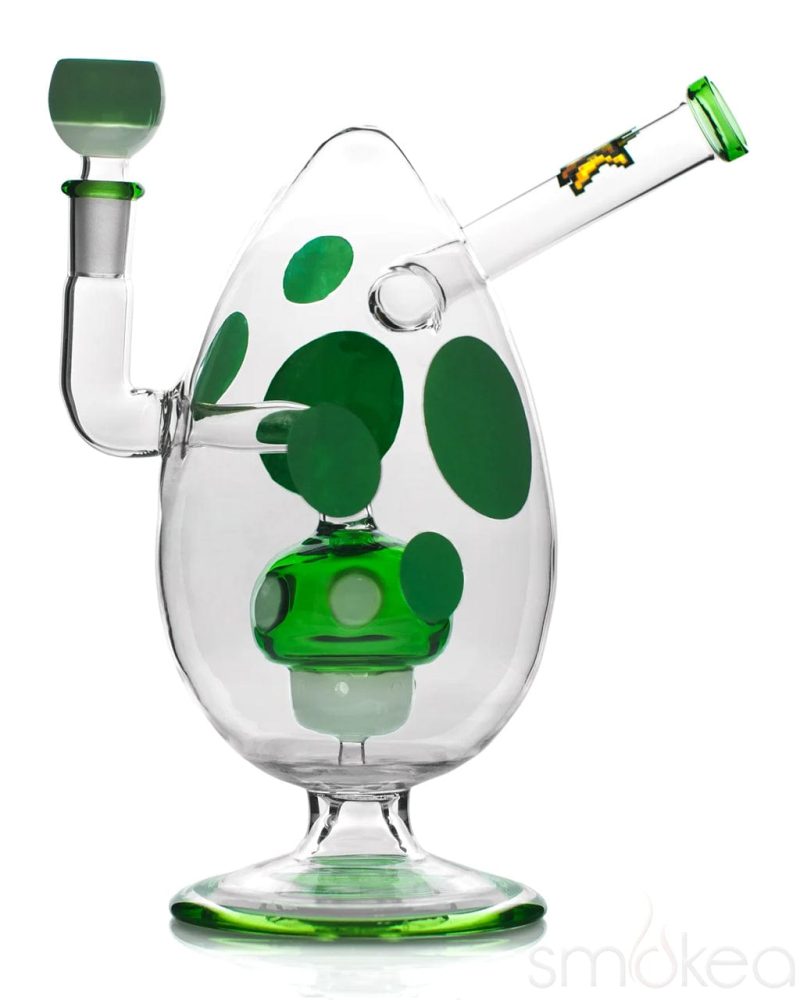 Hemper XL Spotted Egg Bong Green