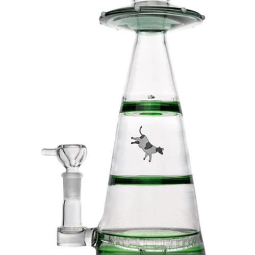 Hemper XL UFO Vortex Mothership Bong Green