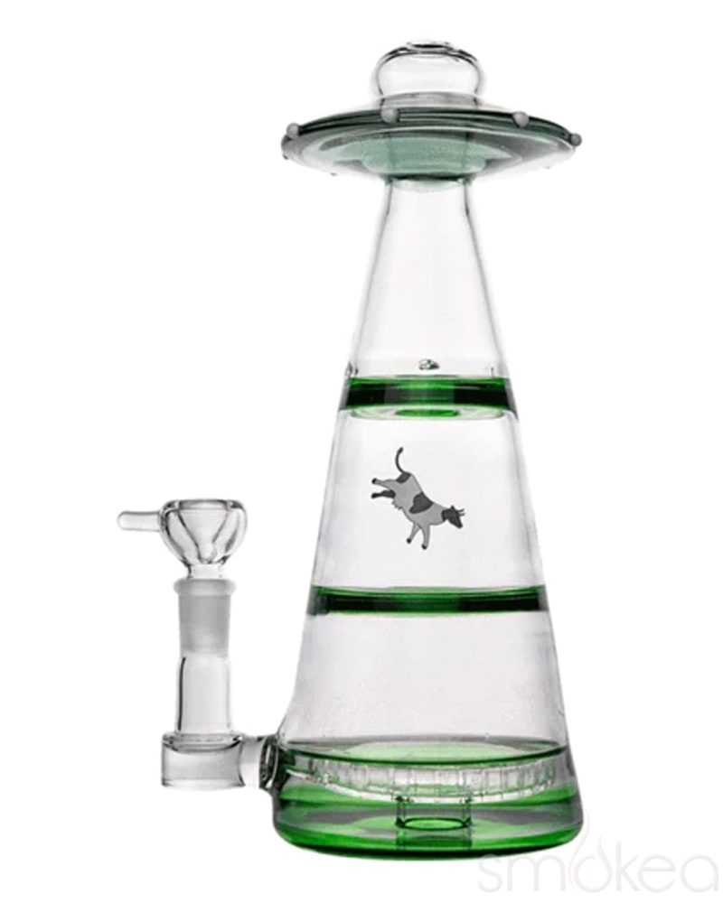 Hemper XL UFO Vortex Mothership Bong Green