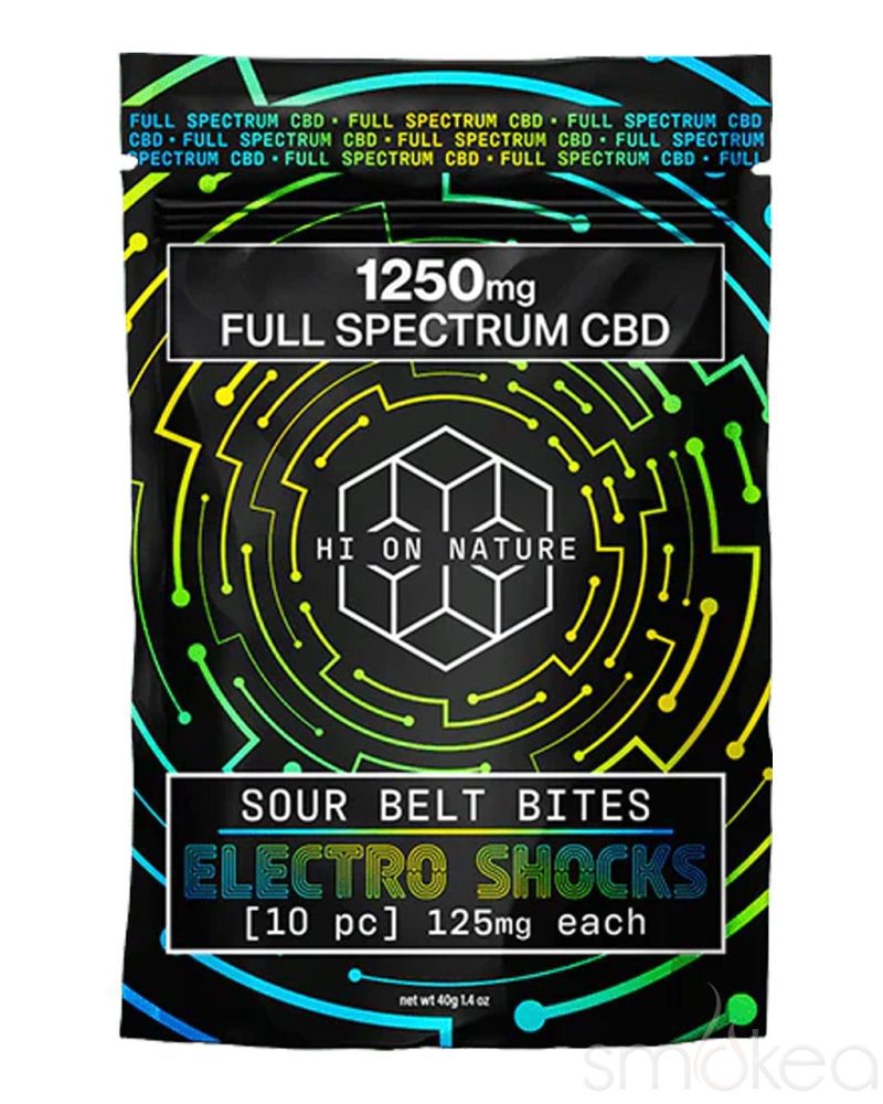 hi on nature 1250mg cbd electro shocks sour belts 29717977759846