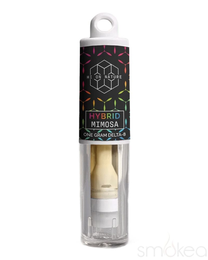 hi on nature 1g delta 8 vape cartridge mimosa 29629142663270