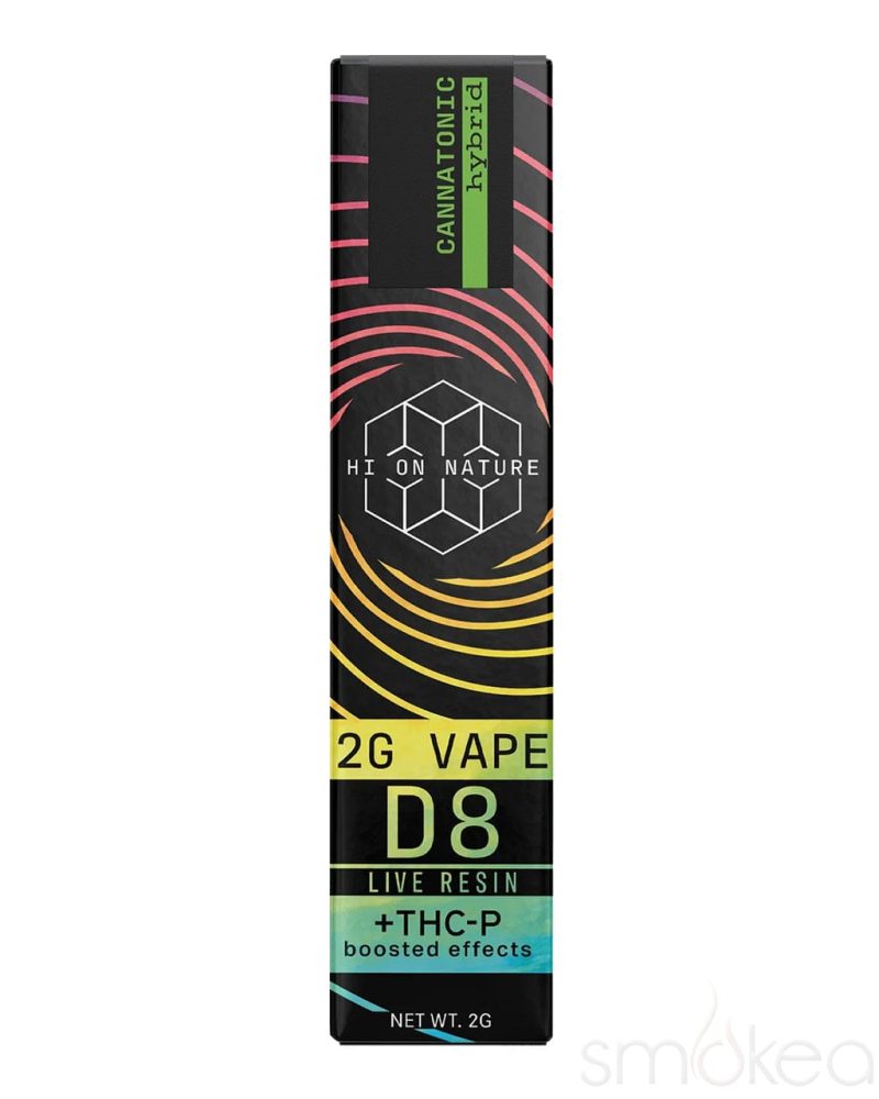 hi on nature 2g delta 8 thcp live resin vape cannatonic 29580309987430