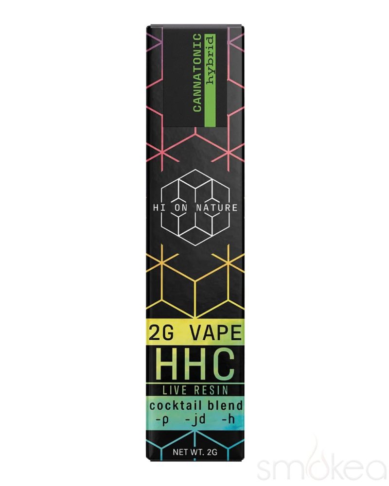 hi on nature 2g hhc cocktail live resin vape cannatonic 29586913919078