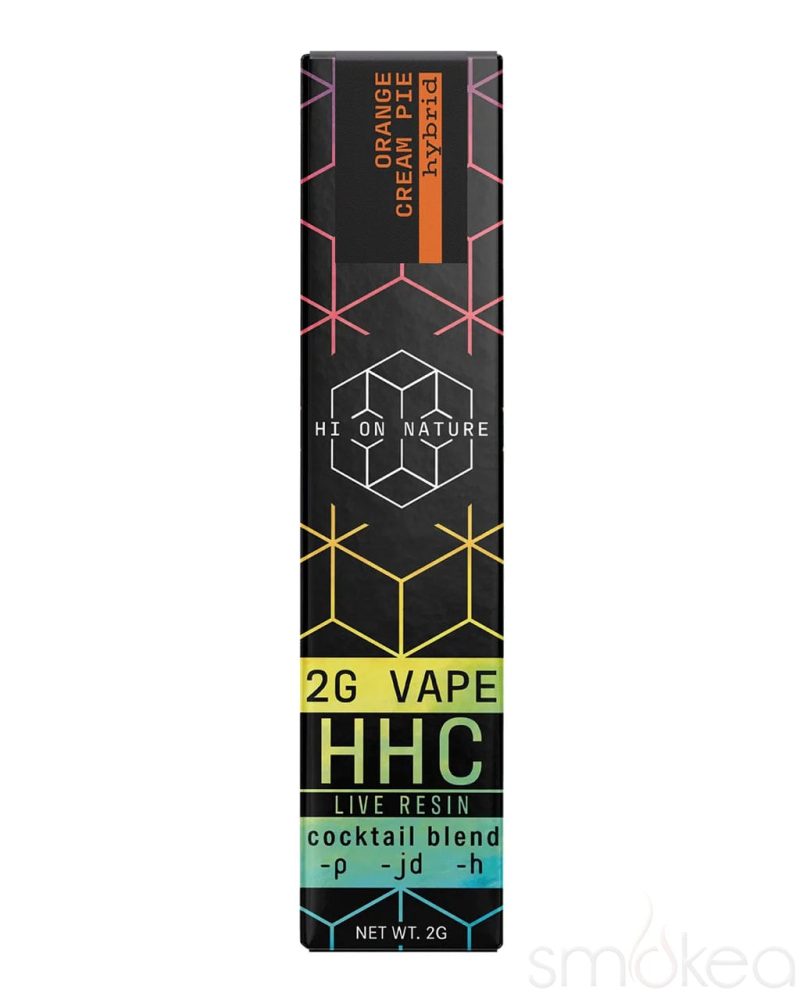 hi on nature 2g hhc cocktail live resin vape orange cream pie 29586910281830