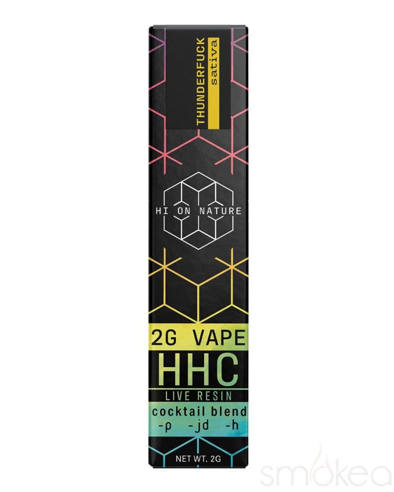 hi on nature 2g hhc cocktail live resin vape thunderfuck 29586917752934