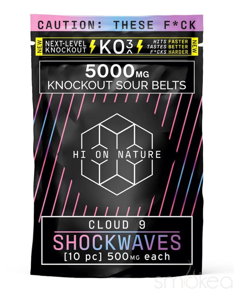 hi on nature 5000mg ko3 knockout shockwaves cloud 9 10 pack 29617144266854