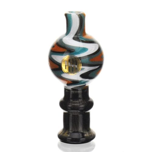 High Society Cosmic Bubble Carb Cap Miami Swirl