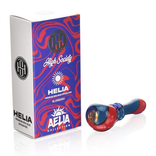 High Society Helia Spoon Pipe Blurberry