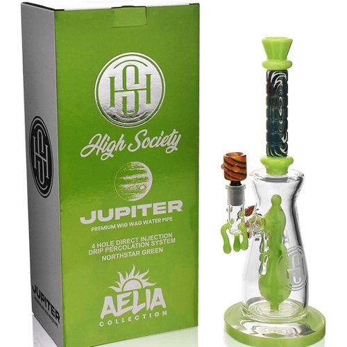 High Society Jupiter Bong Green