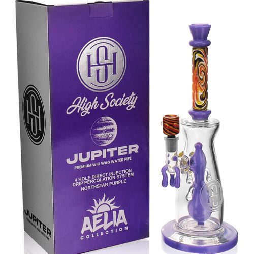 High Society Jupiter Bong Purple