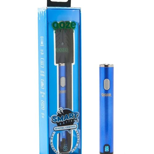 Ooze Smart Vape Pen Battery Blue