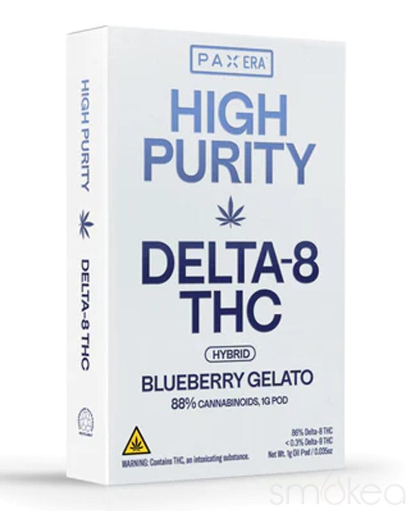 pax 1g high purity delta 8 vape pod blueberry gelato 29709945274470