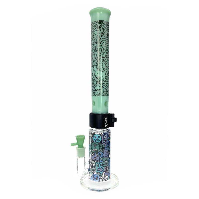 prism classic pretty done big honeycomb single stock bong 28731683209318