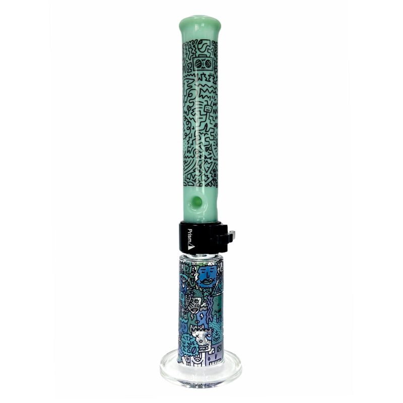 prism classic pretty done big honeycomb single stock bong 28731683274854