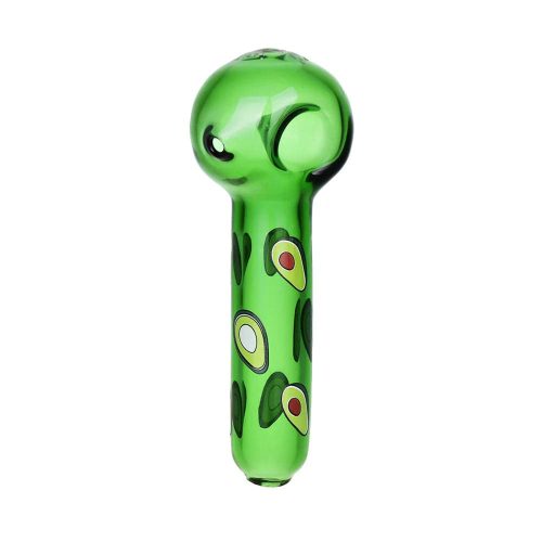 pulsar fruit series avocado gold bong pipe bundle 30992694378598