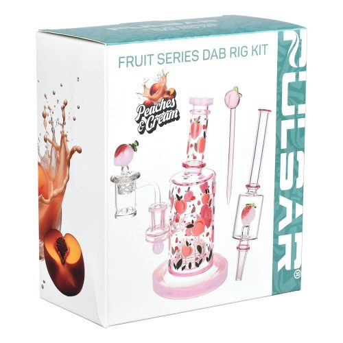 pulsar fruit series peaches cream rig straw bundle 31324033187942