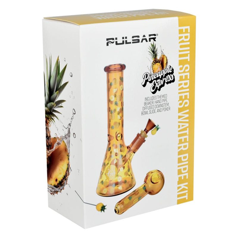 pulsar fruit series pineapple express bong pipe bundle 30992478896230