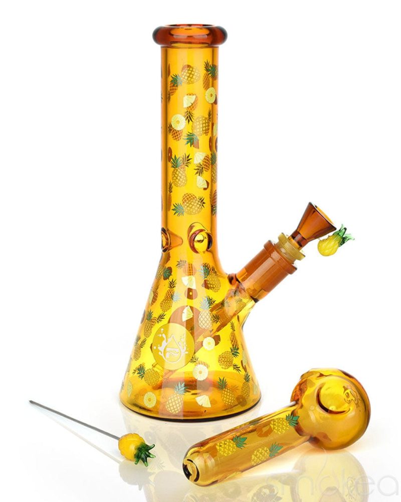 pulsar fruit series pineapple express bong pipe bundle 30992565928038