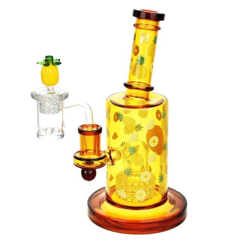 pulsar fruit series pineapple express rig straw bundle 31324086927462